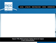 Tablet Screenshot of mcc-editions.com